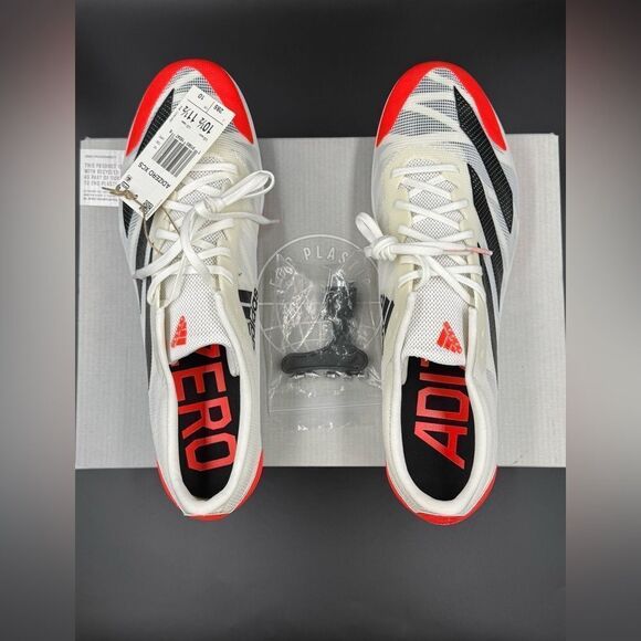 Adidas Adizero XCS 'White Solar Red' Track shoes - Picture 3 of 10